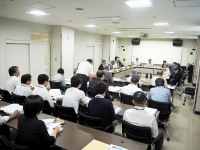 写真：評議員会・理事会の様子