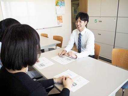 打合せをしている写真