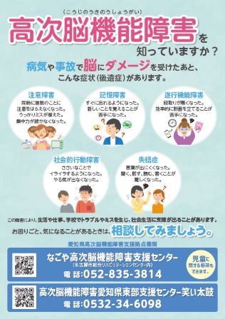 高次脳機能障害市民啓発ポスター