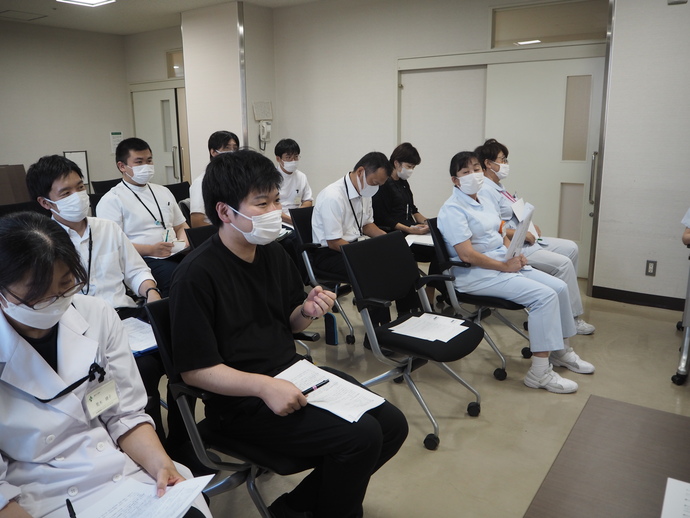 帰結報告会参加者の様子