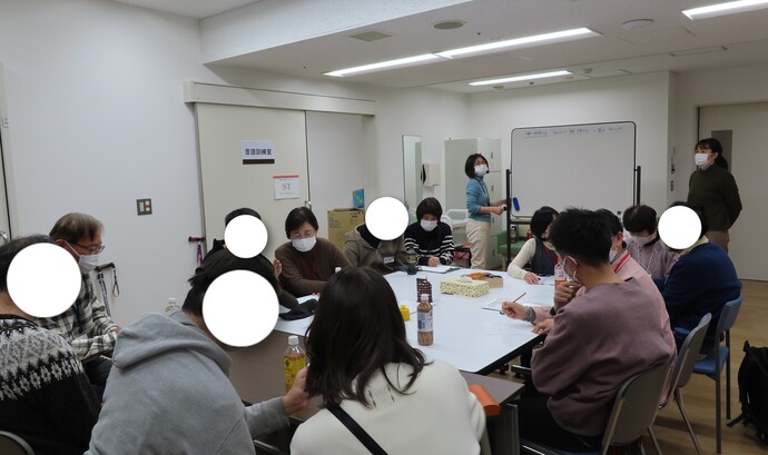 働く仲間サロンの様子