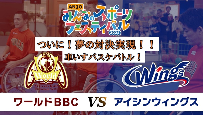 車いすバスケットボール体験の様子